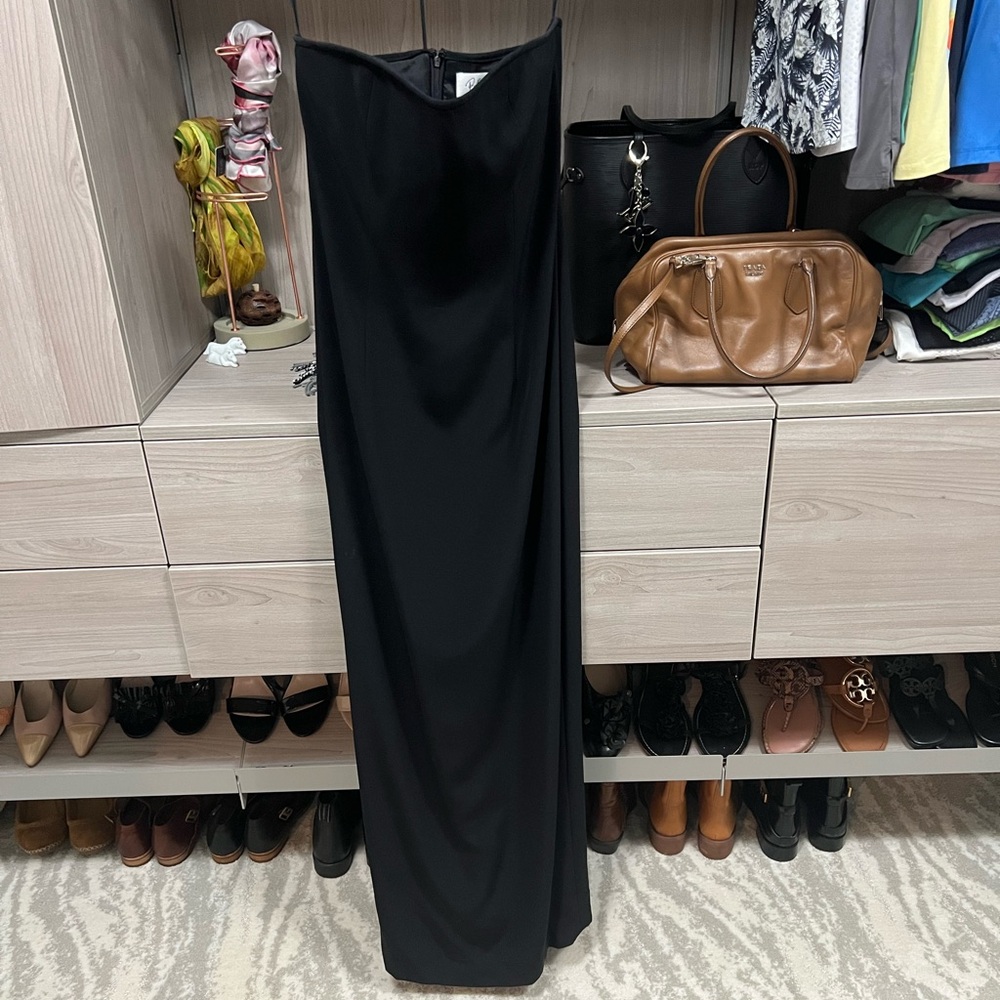 BOB MACKIE Column Dress with Throw